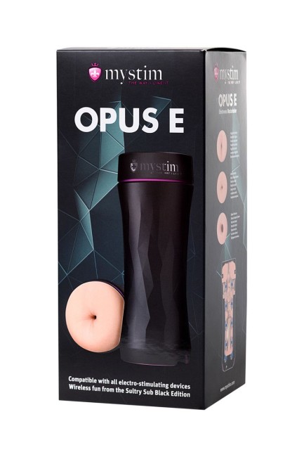 Мастурбатор-анус с электростимуляцией «Mystim Opus E» (Источник импульсов приобретается отдельно) Мастурбатор-анус с электростимуляцией «Mystim Opus E» (Источник импульсов приобретается отдельно)