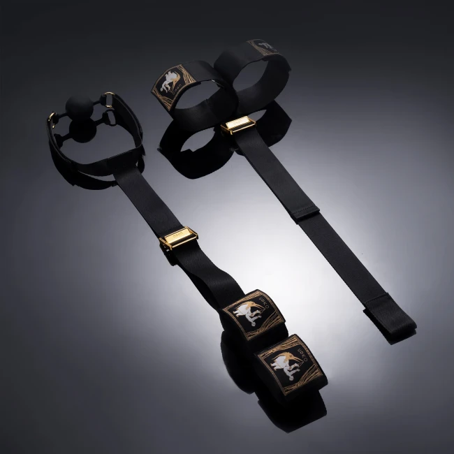 Бондаж «Hogtie Bondage Gear With Mouth Gags» от «UPKO» 