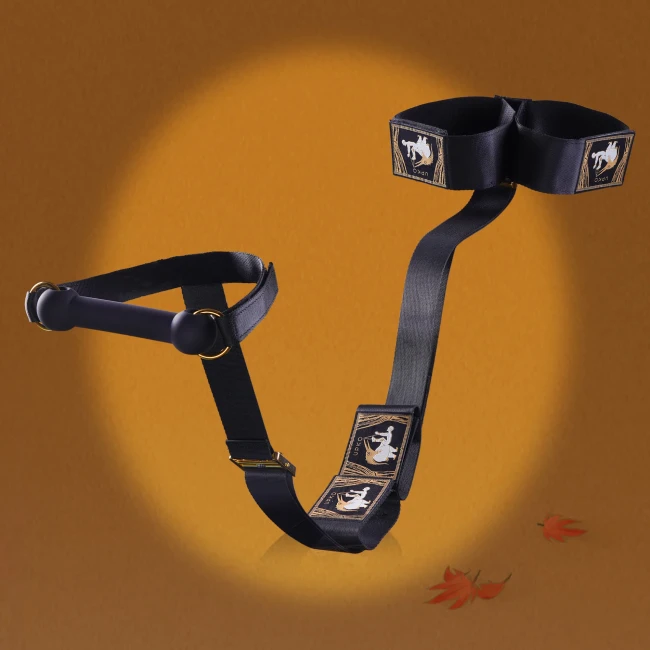 Бондаж «Hogtie Bondage Gear With Mouth Gags» от «UPKO» 