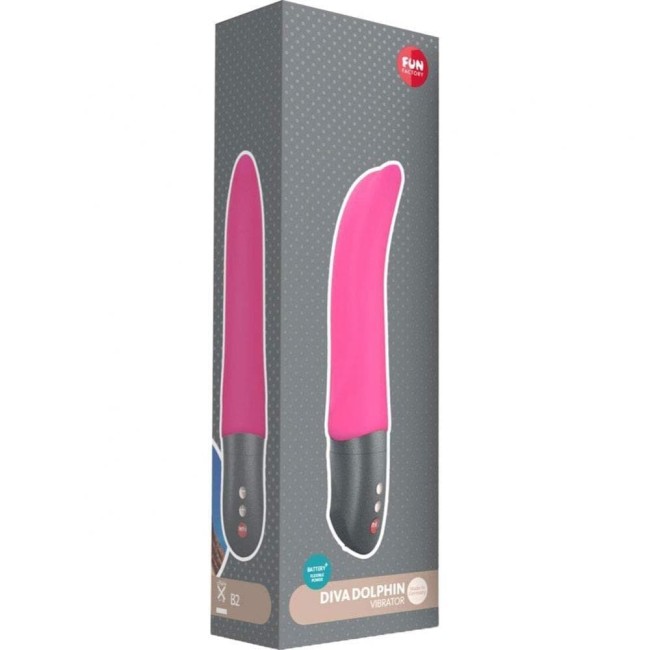 Вибратор с тонким кончиком «Diva Dolphin» от «Fun Factory» 