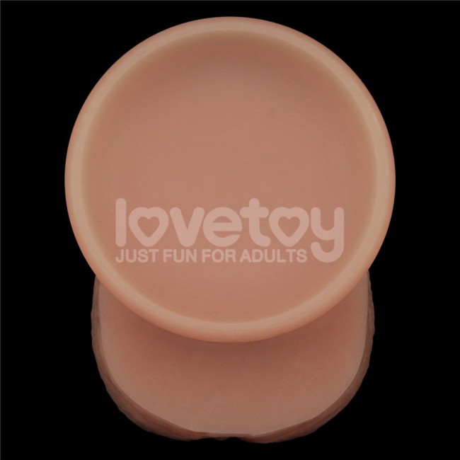 Реалистичный фаллоимитатор с двойной плотностью «8.5'' Sliding Skin Pro Dual Layer Silicone Dong» от «Lovetoy» (16,6 см)