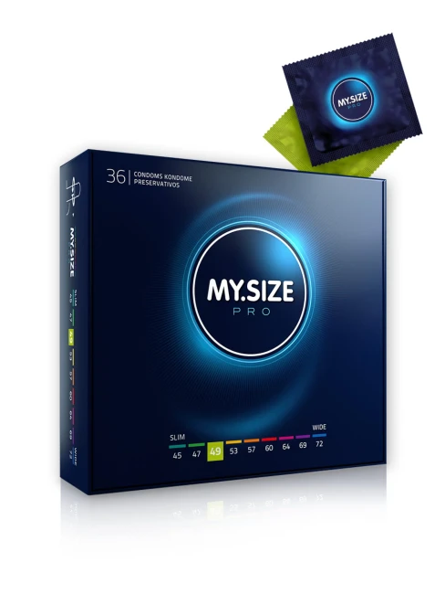 Презервативы MY.SIZE Pro размер 49 (3-36 шт.)  Презервативы MY.SIZE Pro размер 49 (3-36 шт.)