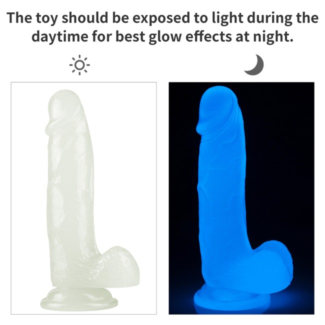 Фаллоимитатор светящийся в темноте «Lumino Play Dildo 7.5'' » от «Lovetoy» (15 см)  Фаллоимитатор светящийся в темноте «Lumino Play Dildo 7.5'' » от «Lovetoy» (15 см)