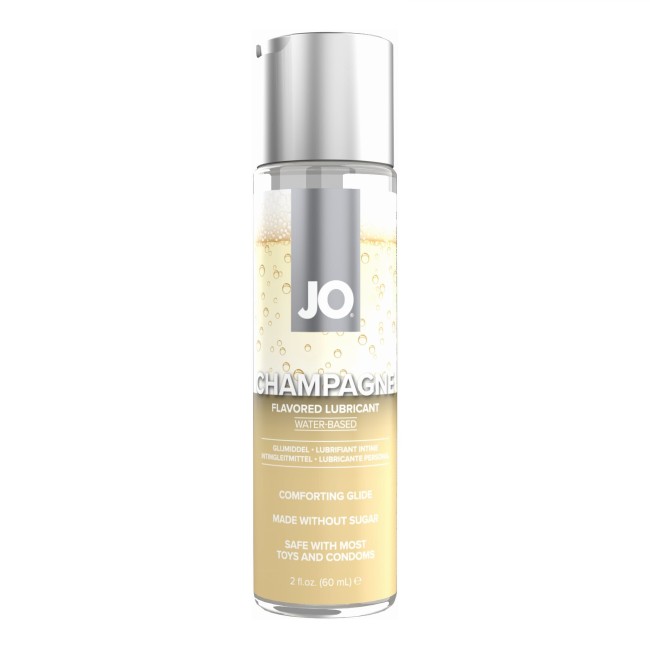 Съедобный лубрикант со вкусом шампанского «Champagne Flavored Lubricant» от «JO» 60 ML