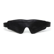 Черная плотная маска на глаза «Bound to You Faux Leather Blindfold» от «Fifty Shades of Grey»