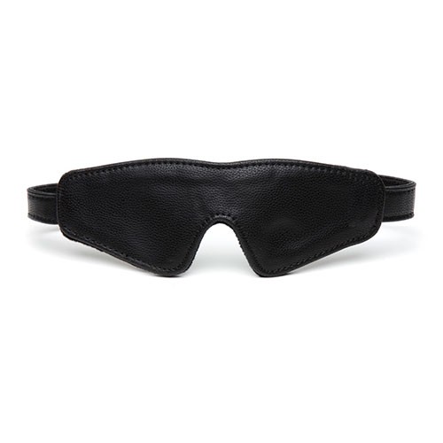 Черная плотная маска на глаза «Bound to You Faux Leather Blindfold» от «Fifty Shades of Grey» Черная плотная маска на глаза «Bound to You Faux Leather Blindfold» от «Fifty Shades of Grey»