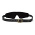 Черная плотная маска на глаза «Bound to You Faux Leather Blindfold» от «Fifty Shades of Grey»