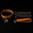 Коричневый набор БДСМ «Tied Collar with Leash Set» от «LOCKINK» Коричневый набор БДСМ «Tied Collar with Leash Set» от «LOCKINK»