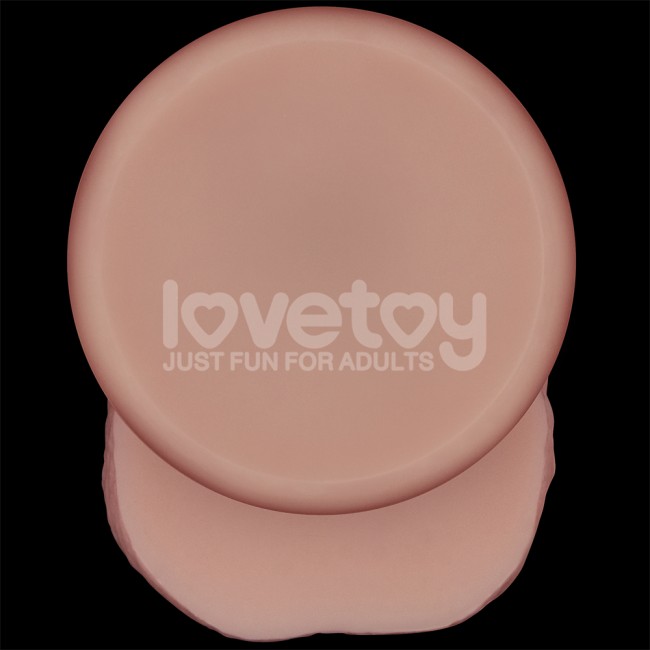 Реалистичный фаллоимитатор с двойной плотностью «8.5'' Sliding Skin Pro Dual Layer Silicone Dong» от «Lovetoy» (15,7 см)
