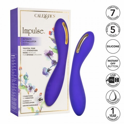 Вибромассажер с электростимуляцией Calexotics Impulse Intimate E-Stimulator Wand Вибромассажер с электростимуляцией Calexotics Impulse Intimate E-Stimulator Wand