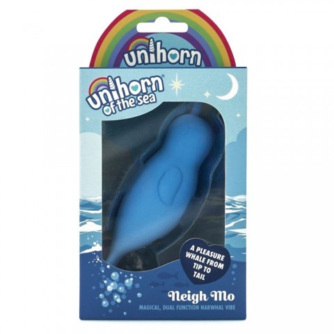 Вибромассажер с точечной стимуляцией «Unihorn of the Sea – Neigh Mo» от «Unihorn» (голубой) Вибромассажер с точечной стимуляцией «Unihorn of the Sea – Neigh Mo» от «Unihorn» (голубой)