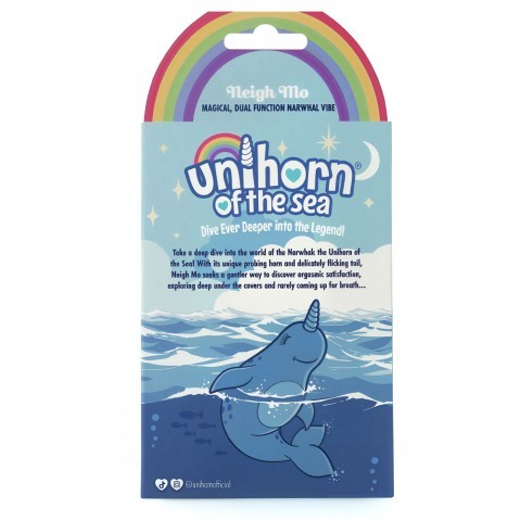 Вибромассажер с точечной стимуляцией «Unihorn of the Sea – Neigh Mo» от «Unihorn» (голубой) Вибромассажер с точечной стимуляцией «Unihorn of the Sea – Neigh Mo» от «Unihorn» (голубой)