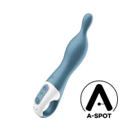 Точечный вибратор для стимуляции точки А «A-Mazing 1» от «Satisfyer» (голубой)