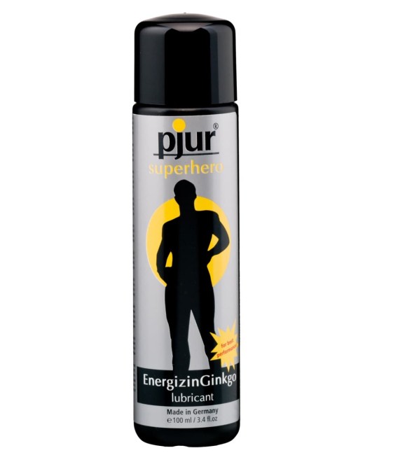 Мужской лубрикант с возбуждающим эффектом Pjur Superhero EnergizinGinkgo (100 ML)