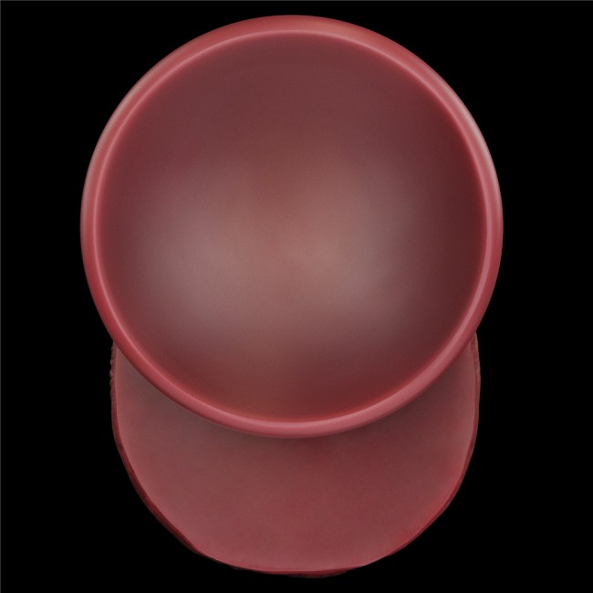 Реалистичный фаллоимитатор с мошонкой и рельефом из веревок Lovetoy Silicone Cock with Rope (17 см) 