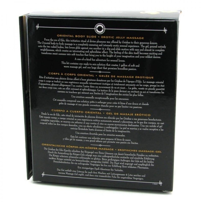 Набор для Body-to-Body массажа с ароматом клубники и шампанского от «SHUNGA» 