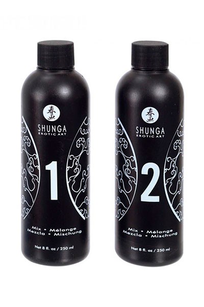 Набор для Body-to-Body массажа с ароматом клубники и шампанского от «SHUNGA» 