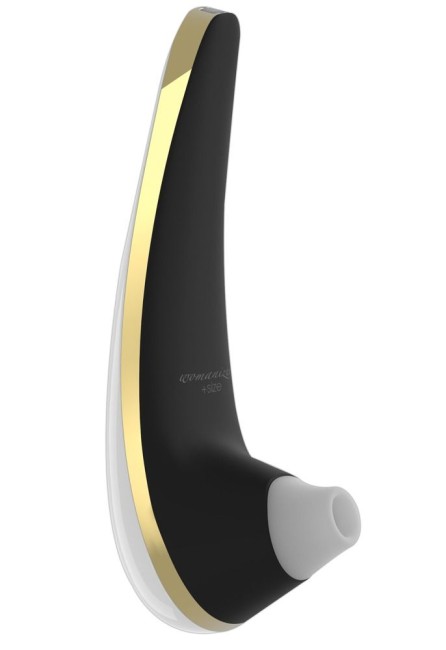 Революционный стимулятор клитора Womanizer Plus Size с золотыми вставками Революционный стимулятор клитора Womanizer Plus Size с золотыми вставками