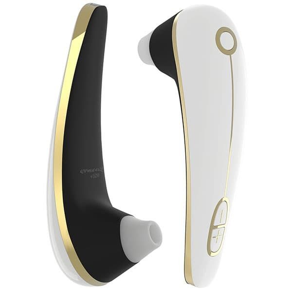 Революционный стимулятор клитора Womanizer Plus Size с золотыми вставками Революционный стимулятор клитора Womanizer Plus Size с золотыми вставками