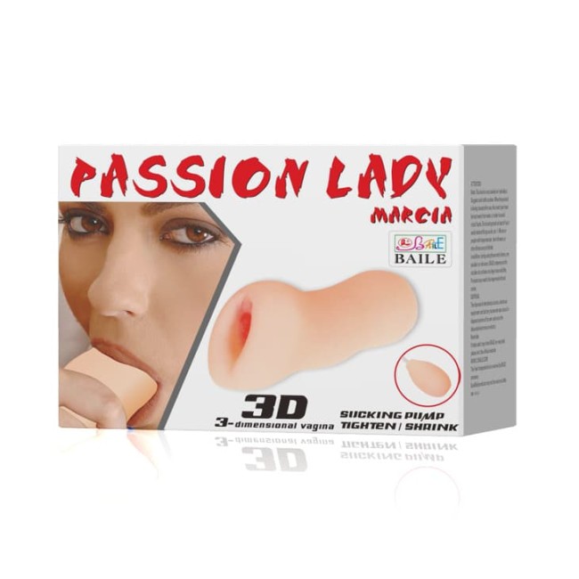 Мастурбатор-вагина с грушей «Marcia»