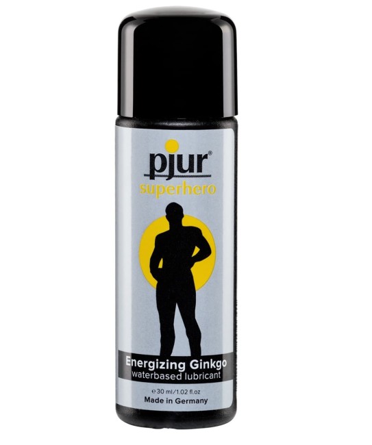 Мужской лубрикант с возбуждающим эффектом Pjur Superhero EnergizinGinkgo (30 ML)