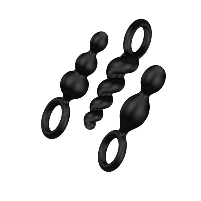Набор анальных пробок «Plugs - Set of 3» от «Satisfyer» Набор анальных пробок «Plugs - Set of 3» от «Satisfyer»