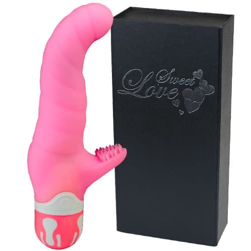 Вибромассажер G-SPOT с клиторальным и анальным стимулятором Вибромассажер G-SPOT с клиторальным и анальным стимулятором