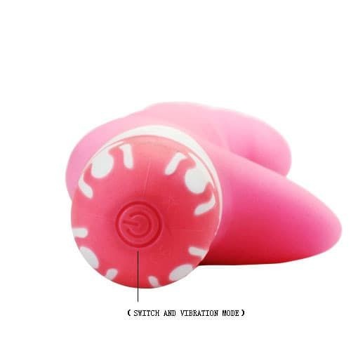 Вибромассажер G-SPOT с клиторальным и анальным стимулятором Вибромассажер G-SPOT с клиторальным и анальным стимулятором