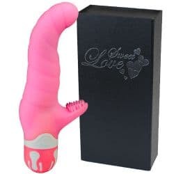 Вибромассажер G-SPOT с клиторальным и анальным стимулятором Вибромассажер G-SPOT с клиторальным и анальным стимулятором