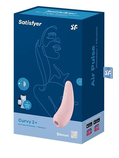 Бесконтактный клиторальный стимулятор «Curvy 2+» от «Satisfyer»