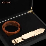 Коричневая шлепалка «Adjustable Slapper» от «LOCKINK»