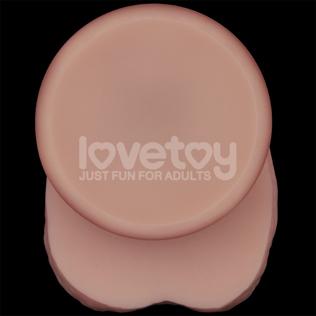 Реалистичный фаллоимитатор с двойной плотностью «10'' Sliding Skin Pro Dual Layer Silicone Dong» от «Lovetoy» (21 см) Реалистичный фаллоимитатор с двойной плотностью «10'' Sliding Skin Pro Dual Layer Silicone Dong» от «Lovetoy» (21 см)