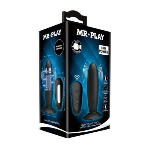 Анальный виброплаг «Mr.Play» от «Baile» Анальный виброплаг «Mr.Play» от «Baile»