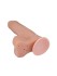 Телесный фаллоимитатор на присоске F&F BEST COCK 8 (19 см)