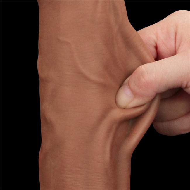 Реалистичный фаллоимитатор-мулат на присоске Lovetoy Sliding-Skin Dual Layer Dong (20,5 см) Реалистичный фаллоимитатор-мулат на присоске Lovetoy Sliding-Skin Dual Layer Dong (20,5 см)