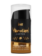 Жидкий интимный гель с эффектом вибрации Кофе «Vibration Coffee» от «Intt» (15 ML)