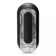 Мастурбатор с вибрацией «Flip Zero Gravity» от «Tenga» (черный)