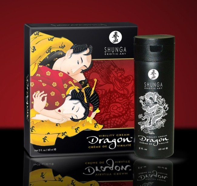 Возбуждающий крем для мужчин «Dragon Virility Cream» от «SHUNGA» (60 ML) Возбуждающий крем для мужчин «Dragon Virility Cream» от «SHUNGA» (60 ML)