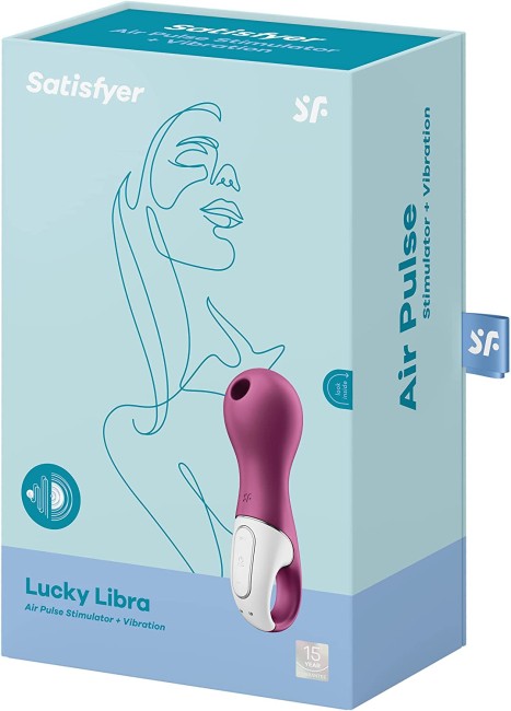 Вакуум-волновой стимулятор + вибратор «Lucky Libra» от «Satisfyer» 