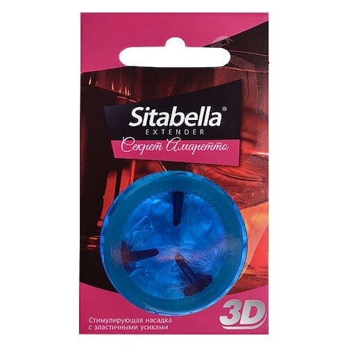 Насадка стимулирующая Sitabella 3D «Секрет амаретто» с ароматом амаретто