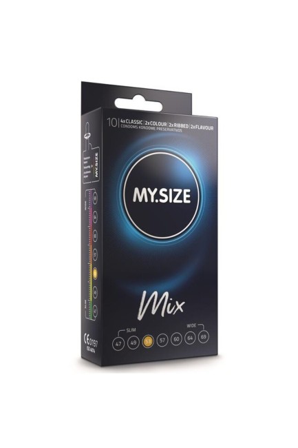 Презервативы MY.SIZE Mix размер 53 (3 шт. - 36 шт.)  Презервативы MY.SIZE Mix размер 53 (3 шт. - 36 шт.)