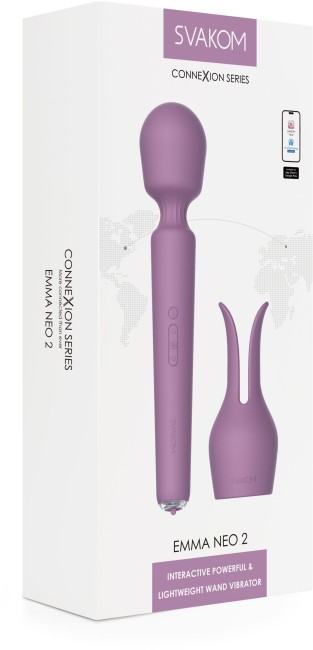 Вибромассажер с функцией нагрева «Emma Neo 2» от «SVAKOM» Вибромассажер с функцией нагрева «Emma Neo 2» от «SVAKOM»