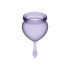 Менструальные чаши «Feel Good Menstrual Cup» от «Satisfyer»