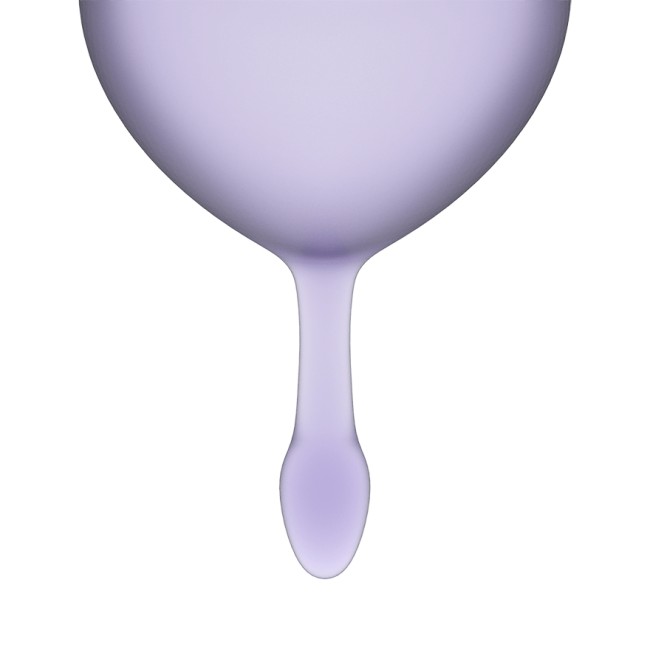 Менструальные чаши «Feel Good Menstrual Cup» от «Satisfyer» Менструальные чаши «Feel Good Menstrual Cup» от «Satisfyer»