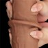Реалистичный фаллоимитатор-мулат на присоске Lovetoy Sliding-Skin Dual Layer Dong (26,5 см) 