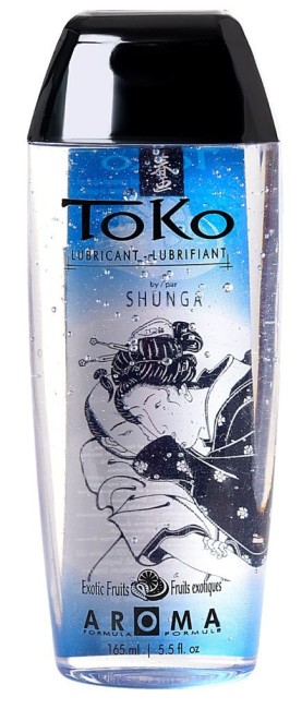 Съедобный лубрикант с ароматом экзотических фруктов «Toko» от «SHUNGA» (165 ML) Съедобный лубрикант с ароматом экзотических фруктов «Toko» от «SHUNGA» (165 ML)