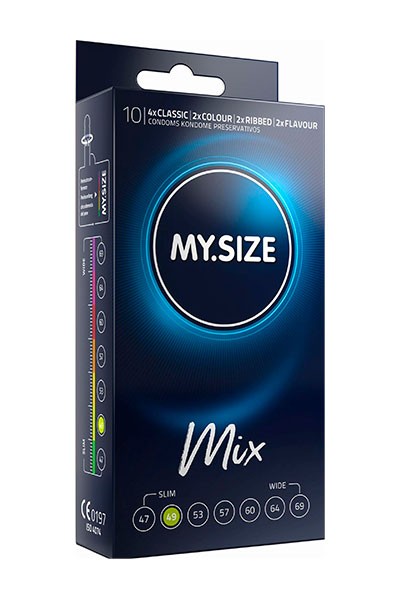 Презервативы MY.SIZE Mix размер 49 (3 шт. - 36 шт.) Презервативы MY.SIZE Mix размер 49 (3 шт. - 36 шт.)