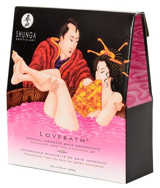 Соль для ванны превращающая воду в гель «Lovebath Dragon Fruit» от «SHUNGA» (650 гр.) Соль для ванны превращающая воду в гель «Lovebath Dragon Fruit» от «SHUNGA» (650 гр.)