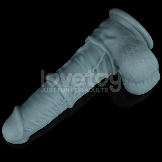 Реалистичный вибратор с функцией фрикции и пультом ДУ «Nature cock» от «Lovetoy» (20 см)