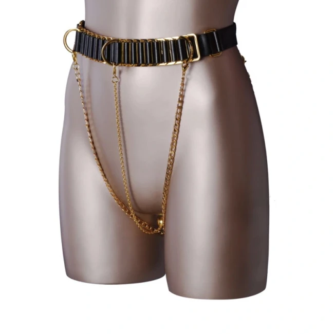 Пояс с металическим вагинальным шариком «Indulge In The Restraints Collection-Belt» от «UPKO»